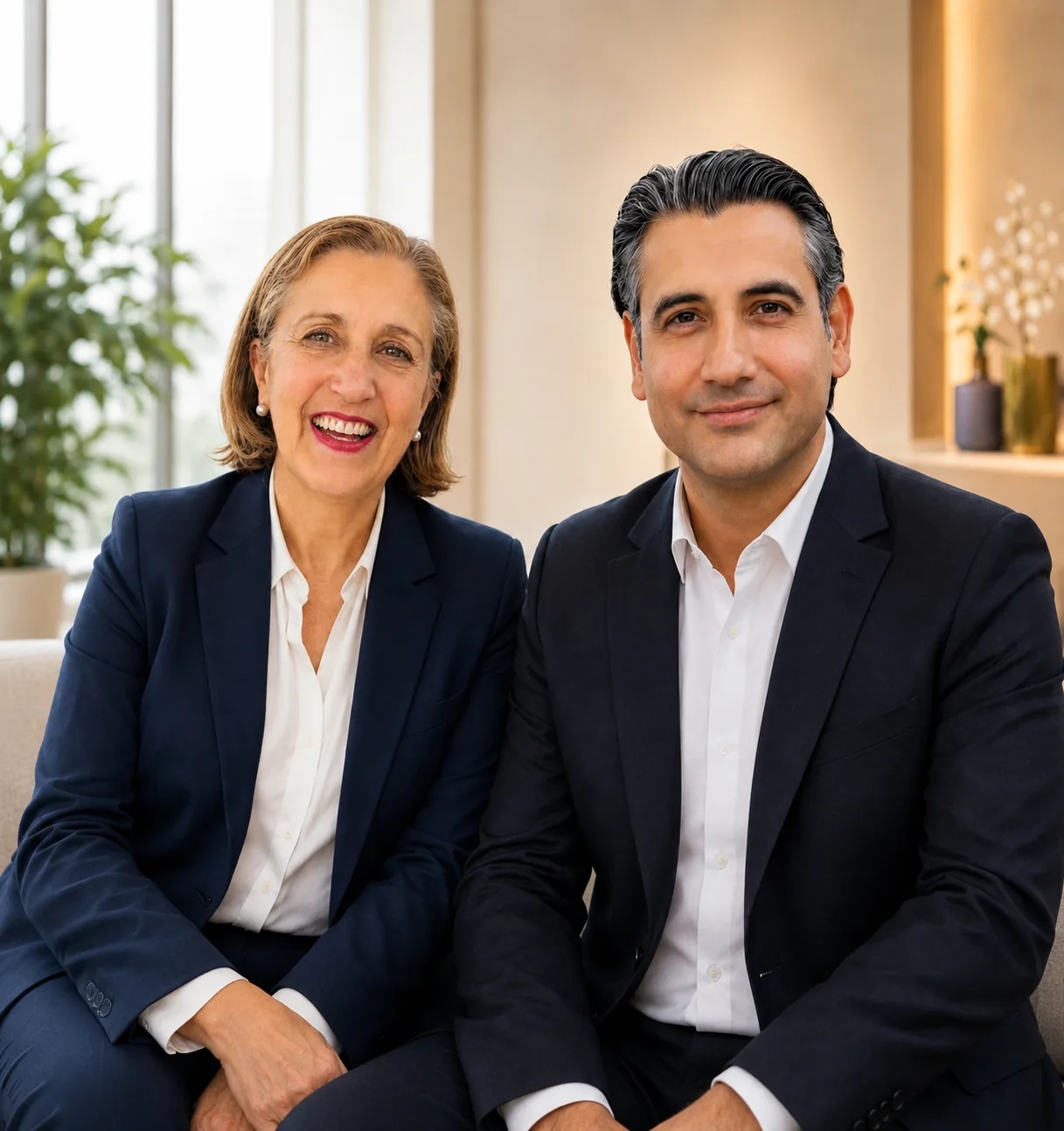 Guadalupe Gómez Pezuela y Omar Velarde