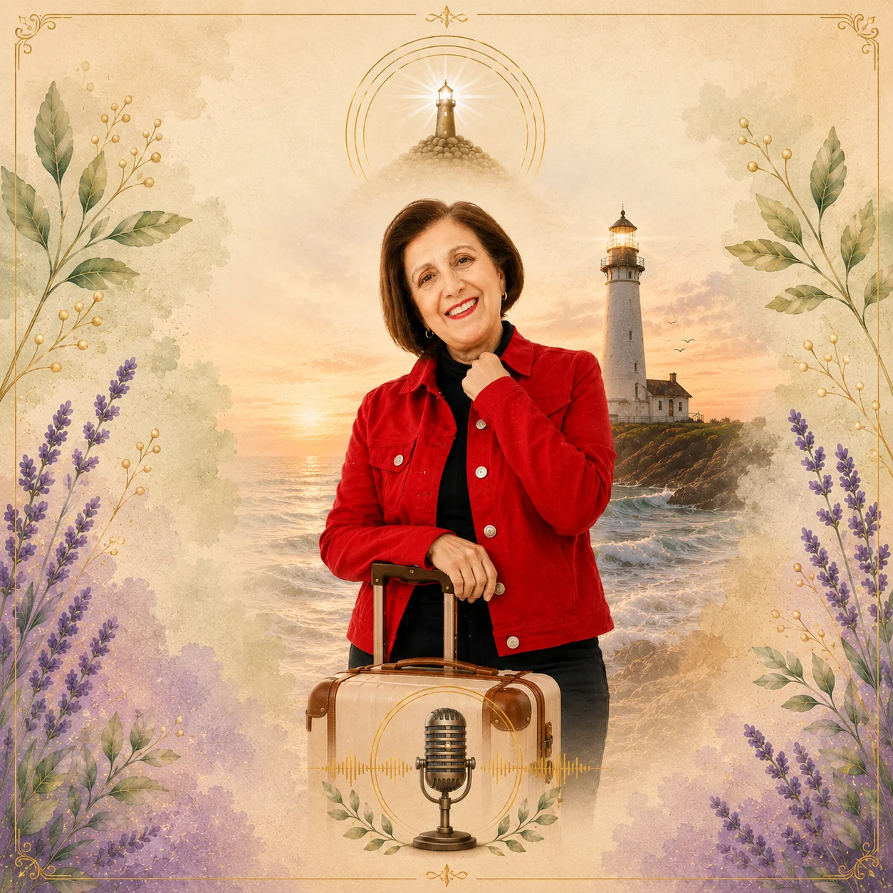 Portada visual del podcast La Voz del Faro